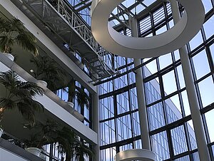 Montage von Lichtelementen in Frankfurt/Main